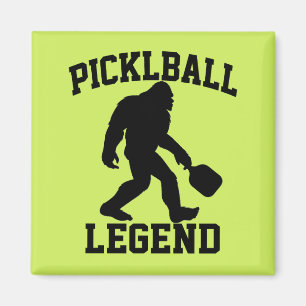 Aimant Funny Bigfoot Pickleball Legend