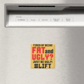 Aimant Funny Bodybuilding Gym (In Situ (Lave-vaisselle))