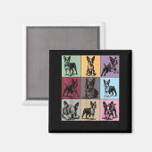 Aimant Funny Boston Terrier Quote In My Boston Terrier Er (Recto/Verso)