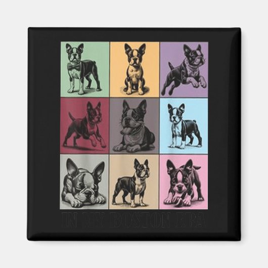 Aimant Funny Boston Terrier Quote In My Boston Terrier Er (Devant)