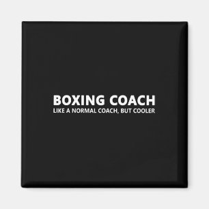 Aimant Funny Boxing Coach Définition Boxing Coach