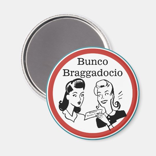 Aimant Funny Bunco Braggadocio (Recto/Verso)