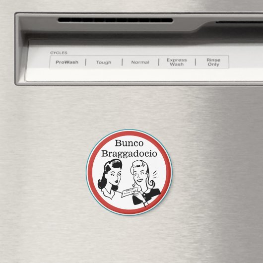 Aimant Funny Bunco Braggadocio (In Situ (Lave-vaisselle))