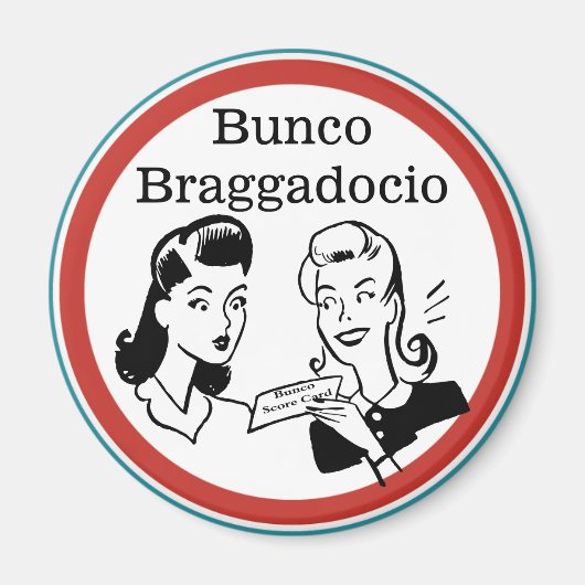 Aimant Funny Bunco Braggadocio (Devant)