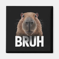 Funny Capybara Bruh