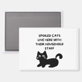 Aimant Funny Cat (Recto/Verso)