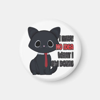 Aimant Funny Cat I Have No Idea