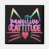 Aimant Funny Cat Kitten Pun PAWSIDE (Devant)