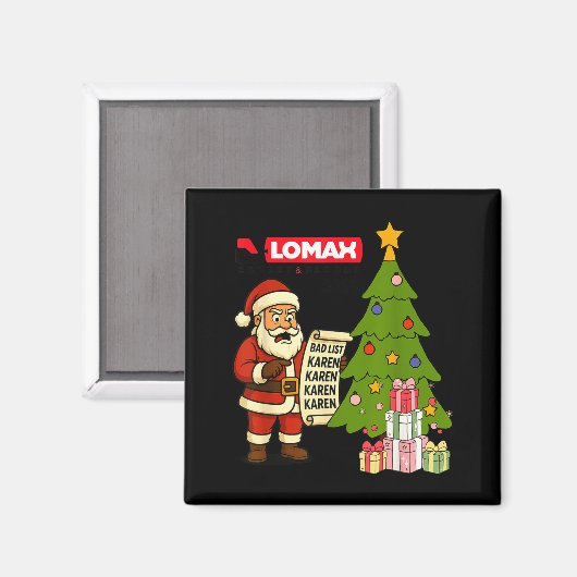 Aimant Funny Christmas  (Recto/Verso)
