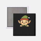 Aimant Funny Christmas Elf Cket Pal Santa S Elves Cute (Recto/Verso)