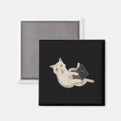 Aimant Funny Computer Whisperer Cat It Professional Engin (Recto/Verso)