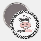 Aimant Funny Cow Pun (Recto/Verso)