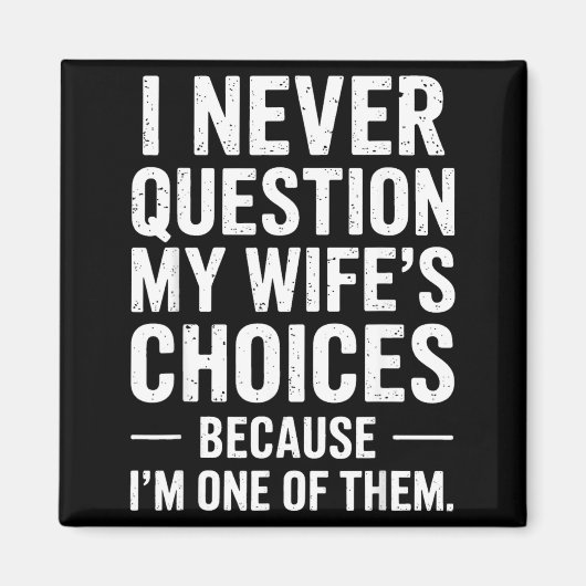 Aimant Funny Dad Joke Quote For Husband Fathers Day Tee (Devant)