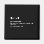 Aimant Funny Definition Quote For The Name Daniel _  (Devant)