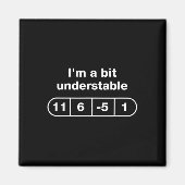 Aimant Funny Disc Golf Dad Quote Disc Golf Understable Nu (Devant)