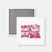 Aimant Funny Dont Bacon My Heart Cute G Valentines Da  (Recto/Verso)