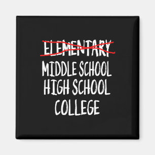 Aimant Funny Élémentaire Diplôme de 6e année G
