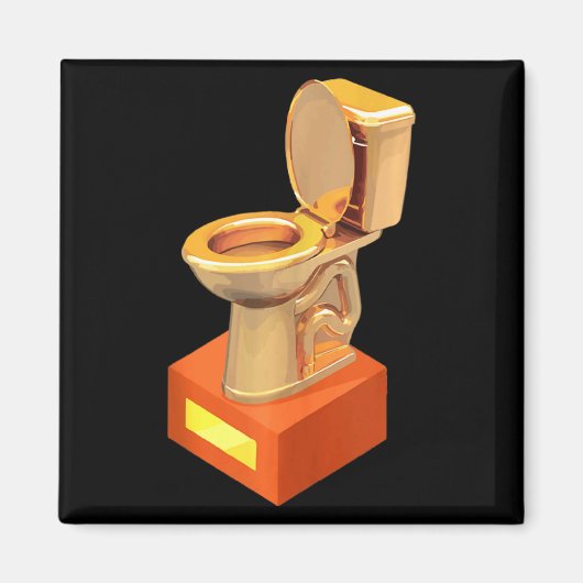 Aimant Funny Fantasy Football Loser Toilet  (Devant)