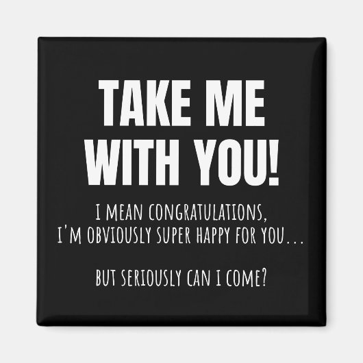 Aimant Funny Farewell Mug (Devant)