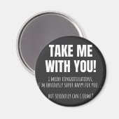 Aimant Funny Farewell Mug (Recto/Verso)