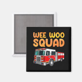 Aimant Funny Firefighter Art For Kids Men Women Fireman F (Recto/Verso)