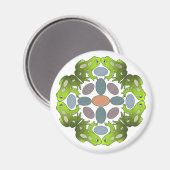 Aimant Funny Frog Mandala (Recto/Verso)