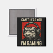 Aimant Funny Gamer Mpy Frog Art Men Women Boys Video Gami (Recto/Verso)