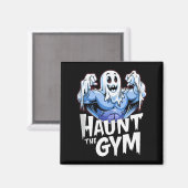 Aimant Funny Ghost Workout Spooky Halloween Gym Theme Cos (Recto/Verso)