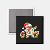 Aimant Funny Gingerbread Six Seven 67 Ice Cream Drip Chri (Recto/Verso)