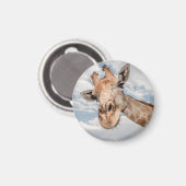 Aimant Funny Giraffe (Recto/Verso)