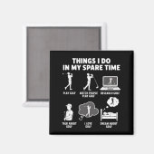 Aimant Funny Golf Lover Coach Gifts Dad Grandpa Golfer (Recto/Verso)