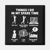 Aimant Funny Golf Lover Coach Gifts Dad Grandpa Golfer (Devant)