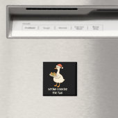 Aimant Funny Goose Pregnancy Pregnant Announcement To Hus (In Situ (Lave-vaisselle))