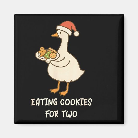 Aimant Funny Goose Pregnancy Pregnant Announcement To Hus (Devant)