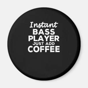 Aimant Funny Guitar Bass Players