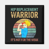 Aimant Funny Hip Replacement Warrior New Prosthetic Women (Devant)