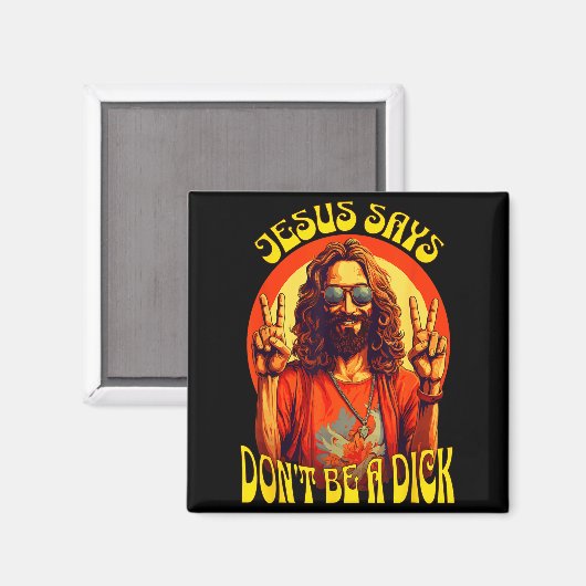 Aimant Funny Hipe Jesus Don't Be A (Recto/Verso)