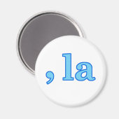 Aimant Funny Kamala Harris Comma La (Recto/Verso)