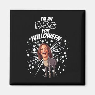 Aimant Funny Kamala Harris Donkey Halloween Président Cos