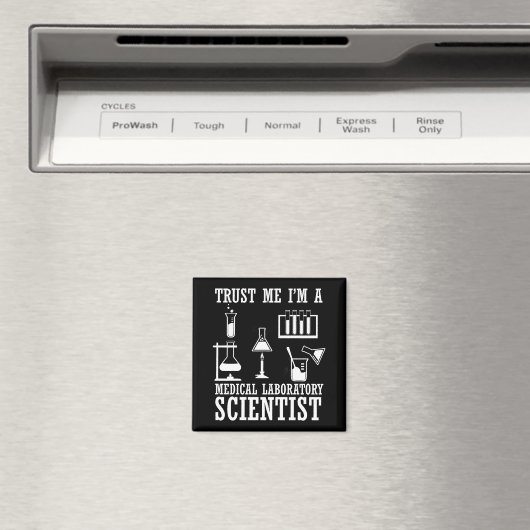 Aimant Funny laboratoire médical technicien scientifique  (In Situ (Lave-vaisselle))