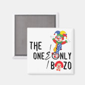 Aimant Funny Le Bozo unique et unique (Recto/Verso)