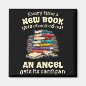 Aimant Funny Librarian Quote For Library Nerd  (Devant)