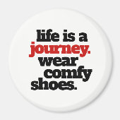 Aimant Funny Life is a Journey ... (Devant)