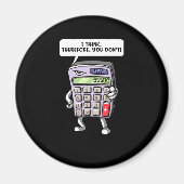 Aimant Funny Math Algebra Calculator Joke (Devant)