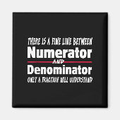 Aimant Funny Math Teacher Joke Men Women Fun Student Quot (Devant)