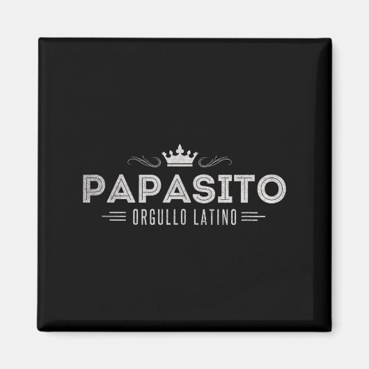 Aimant Funny Mens Papasito Father's Day Design For Man  (Devant)