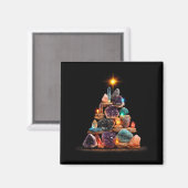 Aimant Funny Minerals Christmas Tree Graphic Crystals (Recto/Verso)