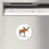 Aimant Funny moose (In Situ (Lave-vaisselle))