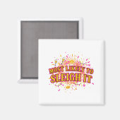 Aimant Funny Most Likely To Sleigh It Christmas Party Shi (Recto/Verso)