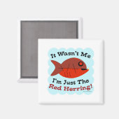 Aimant Funny Mystery Red Herring (Recto/Verso)